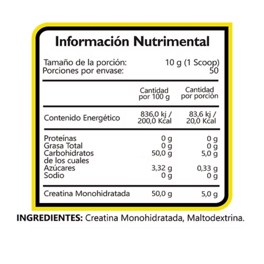CREATINA ULTRA 500 GRS