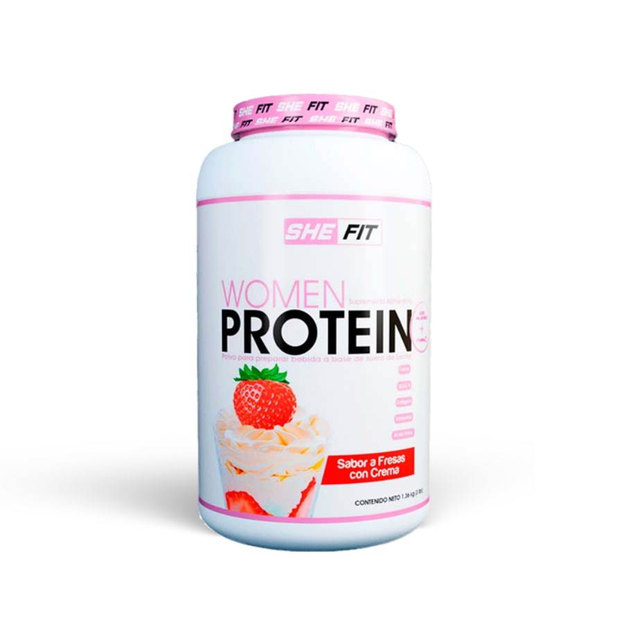 WOMEN PROTEIN FRESAS CON CREMA 3 LBS